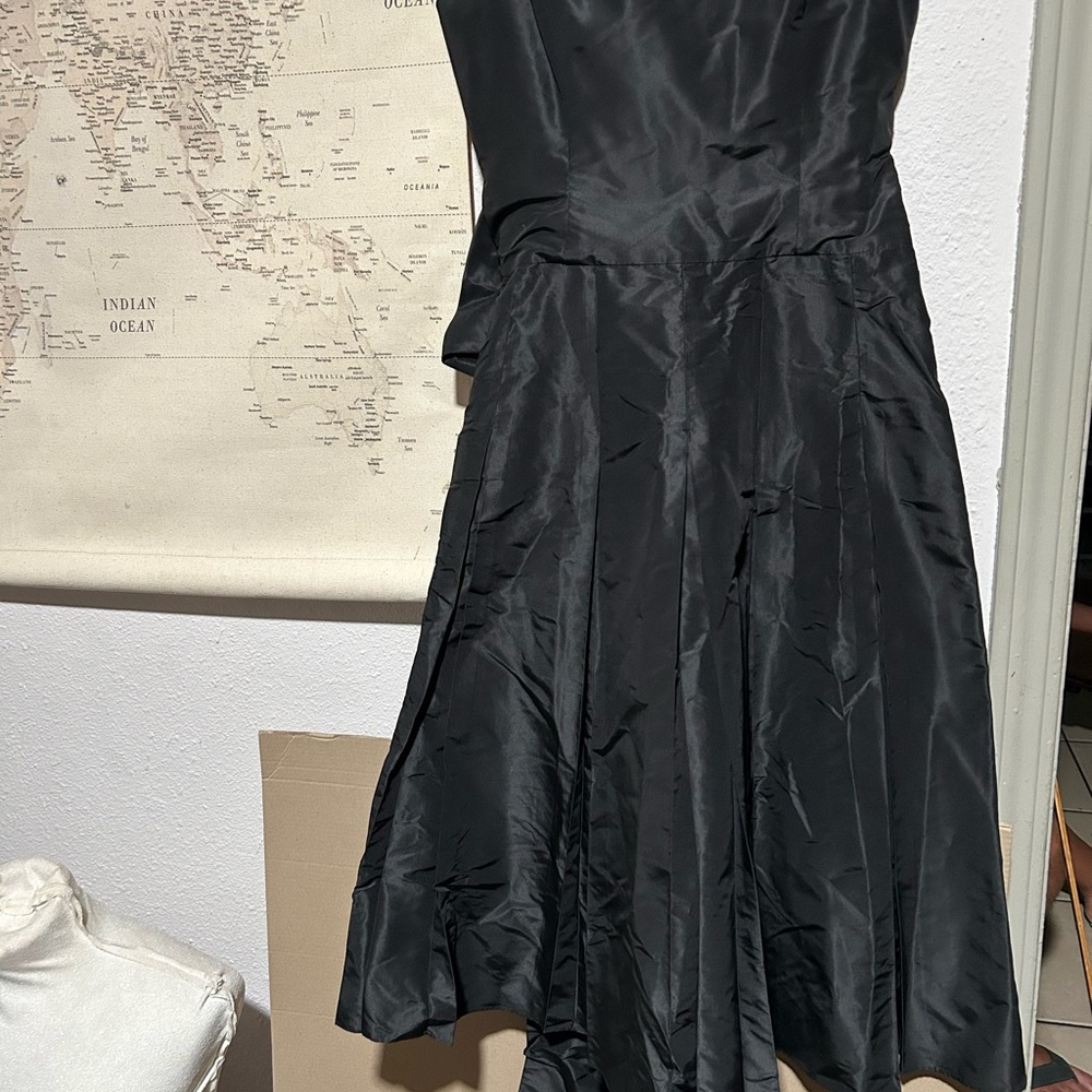 BCBGirls Black Strapless Dress - Picture 6 of 11
